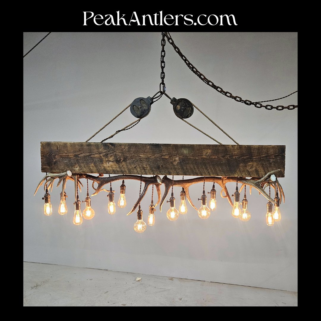 PeakAntlerCo's tweet photo. Approved and ready to be crated!
We're shipping off this Timberline Antler Chandelier to a client in Boxford, Massachusetts. Safe travels to its new home! 🦌📦✨
https://t.co/2kOnWHGiZi
#antlerlighting #antler #chandelier #rusticluxury #madeincolorado #thepeakantlercompany https://t.co/a7E2QvTznL