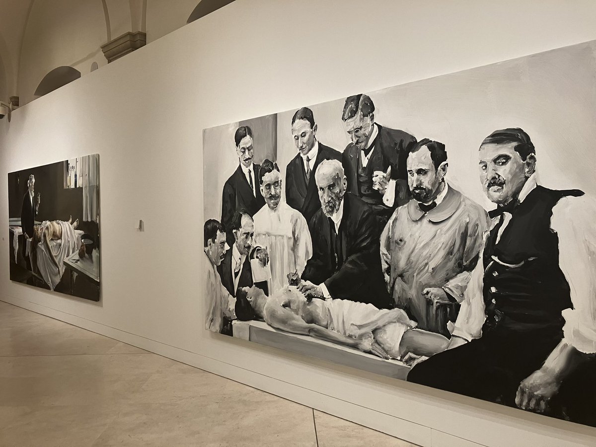 CulturaCuenta's tweet photo. La exposición “Con el corazón en la mano. Anatomía y juicio” plantea una revisión del arte andaluz contemporáneo tomando como “pretexto visual” el cuadro de Enrique Simonet “¡Y tenía corazón!” https://t.co/kEhLHkDdAh