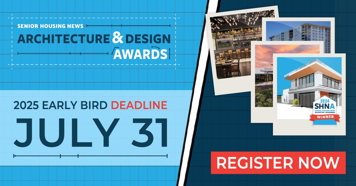 If your #skillednursing organization recently completed a #newconstruction or #renovation project, you need to enter this year's SHN #Architecture &amp; #Design Awards! 🏗️ Save $100 when you enter by July 31. Click the link to get started: bit.ly/44SfHQv #SHNAwards