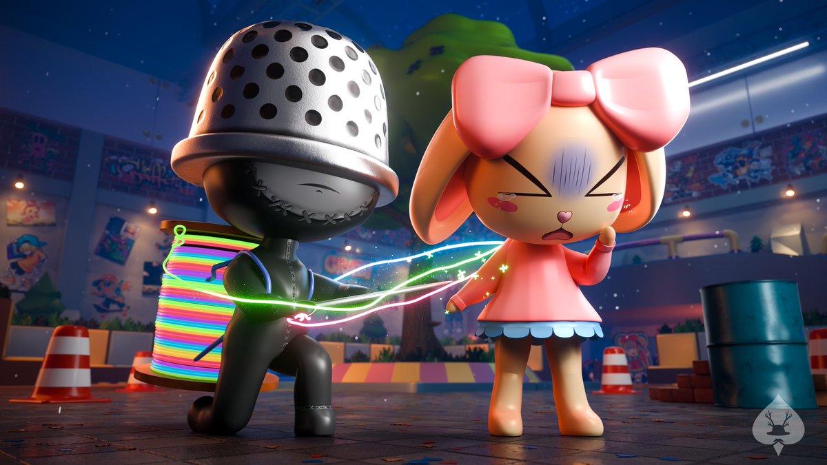 2nd Game Thumbnail made for Dolly's Factory in ROBLOX! 🧵🪡

#Roblox #RobloxDev #RobloxGFX #RobloxArt #B3D