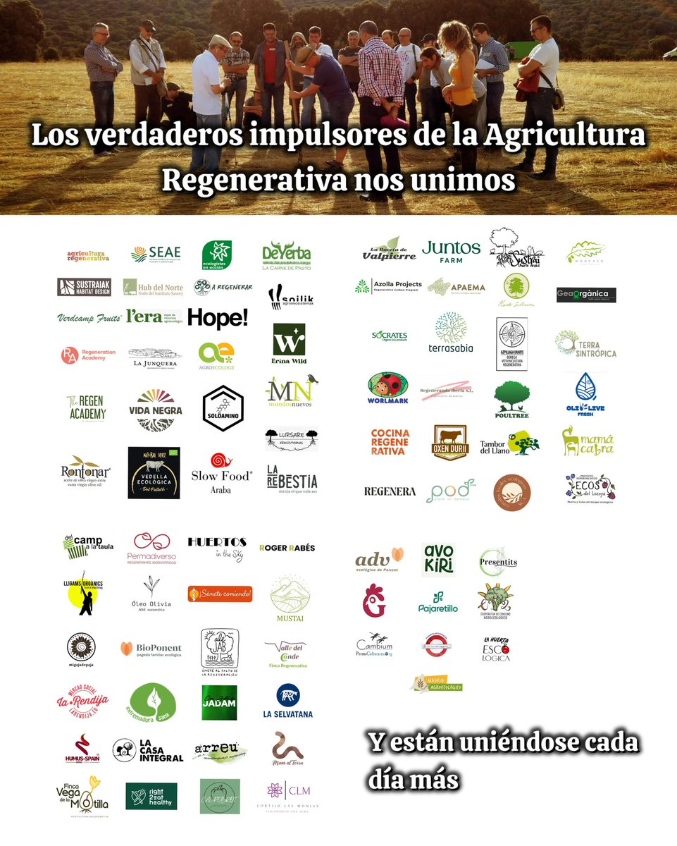 David González (@davidsustraiak) on Twitter photo 🚨 ¡Las GRANDES EMPRESAS quieren apropiarse de la Agricultura Regenerativa
Firma la campaña en contra de la apropiación 
agriculturaregenerativa.es/unidos-por-ar-…
📣 COMPARTE esta publicación ETIQUETA a iniciativas reales
#Agroecología #SinAgrotóxicos 
#AgriculturaRegenerativa #CampañaRegenerativa 🚨 ¡Las GRANDES EMPRESAS quieren apropiarse de la Agricultura Regenerativa
Firma la campaña en contra de la apropiación 
agriculturaregenerativa.es/unidos-por-ar-…
📣 COMPARTE esta publicación ETIQUETA a iniciativas reales
#Agroecología #SinAgrotóxicos 
#AgriculturaRegenerativa #CampañaRegenerativa