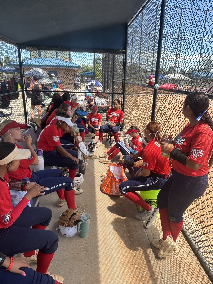 Going over our commitments for game 4! 
#ChopWoodCarryWater <a href="/BlazeFastpitch/">Texas Blaze</a>