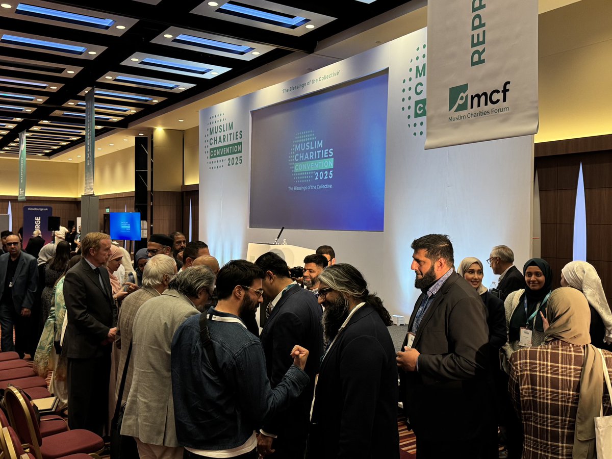 muslimcharities's tweet image. That’s a wrap on the Muslim Charities Convention 2025 - The Blessings of the Collective.
A heartfelt thank you to our incredible speakers, inspiring attendees and everyone who made today possible.
Until next time and let’s keep doing good - the right way.
#MCC2025
#MCF