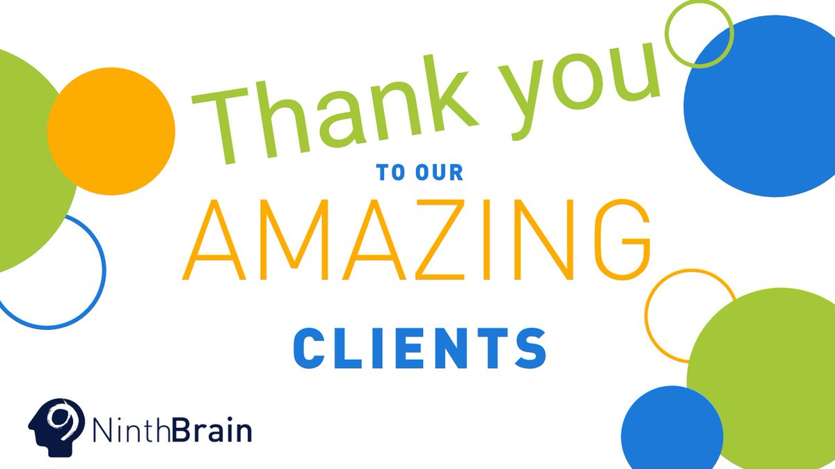 Ninth Brain would like to thank our July anniversary clients. 
To name a few…
23 Years: Sanford Ambulance
21 Years: Metro Atlanta Ambulance
9 Years: Ambulance Service of Manchester LLC &amp; Aetna Ambulance Service
...and many more!! Thank you to our amazing clients