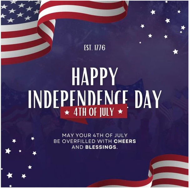 TargetAuctionCo's tweet photo. Wishing you a day of fireworks, fun, and reflecting on the freedoms we cherish. Happy Birthday, America! #StaySafe #TargetAuctionCo https://t.co/520IPvpZCd