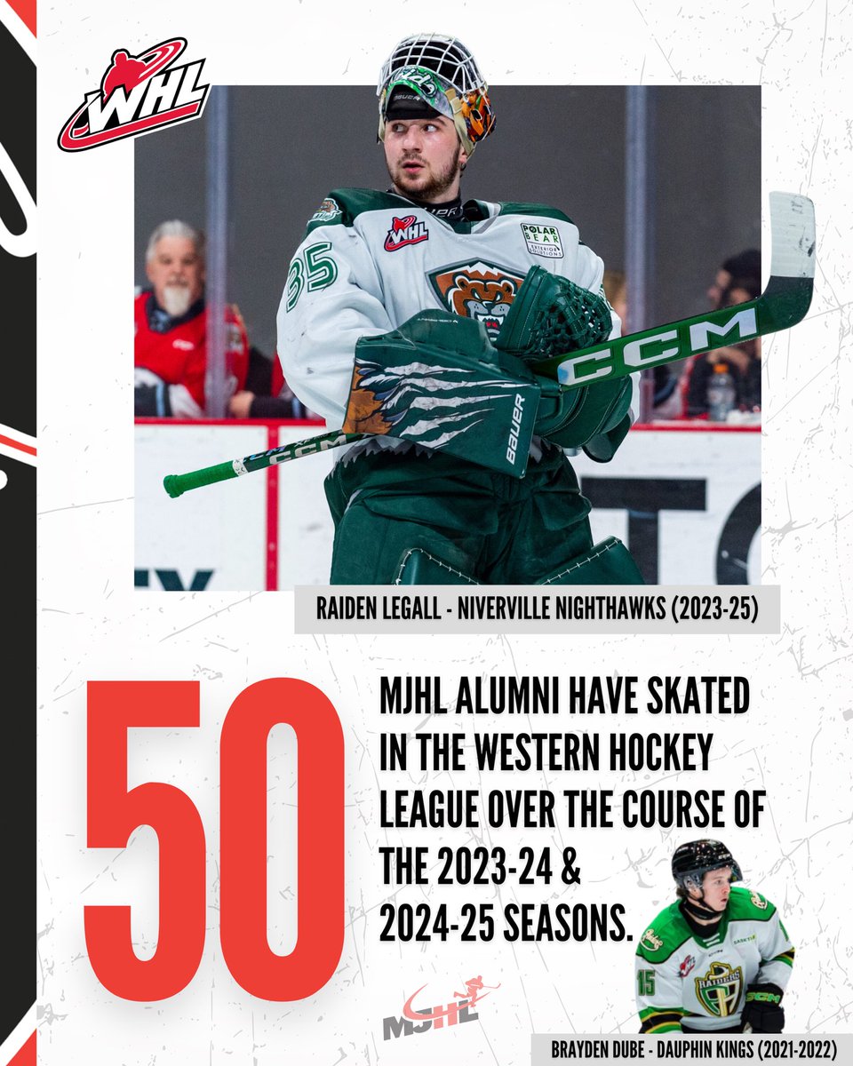MJHL (@mjhlhockey) on Twitter photo For years, the #MJHL has provided an elite development experience, giving hundreds of athletes a stepping stone to <a href="/TheWHL/">Western Hockey League</a> ➡️ 🏒
#MJHLHockey #PlayHereGoAnywhere For years, the #MJHL has provided an elite development experience, giving hundreds of athletes a stepping stone to <a href="/TheWHL/">Western Hockey League</a> ➡️ 🏒
#MJHLHockey #PlayHereGoAnywhere
