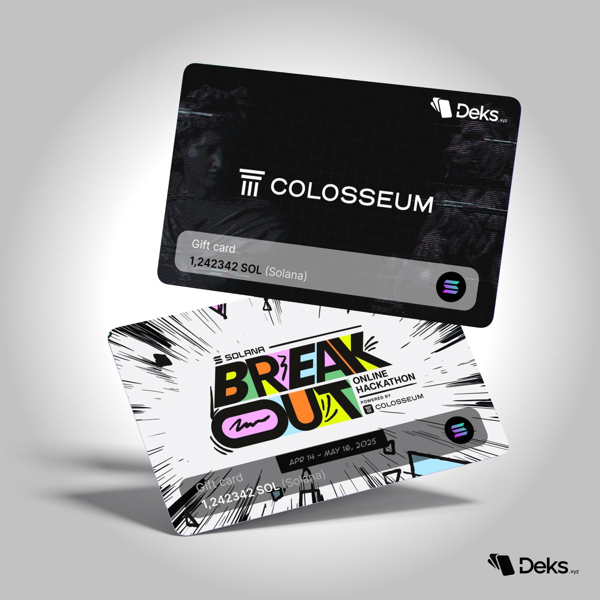 So it’s now possible to onboard anyone to crypto and <a href="/solana/">Solana</a> using Solana Giftcards

More like the way Apple and Google Cards works. but this time, reciever is claiming $SOL loaded on this cards

Smart and bullish 🔥

This is what <a href="/deksxyz/">Deks</a> has built, they also won a track in the