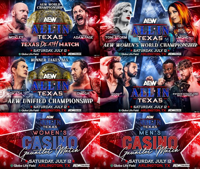 TheSageDoctor's tweet photo. This the most insane card ive ever seen in wrestling https://t.co/AyTwSxNKjn