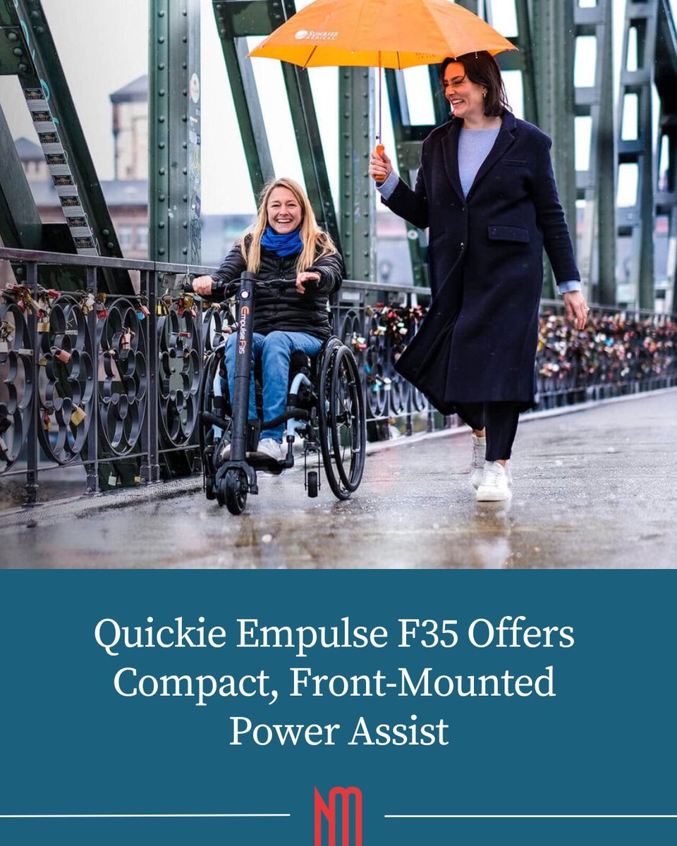 NewMobilityMag's tweet image. The Quickie Empulse F35 is designed to give a boost on paved roads and sidewalks, and its compact setup lets you leave the trike attached when you enter a restaurant or store. newmobility.com/quickie-empuls…