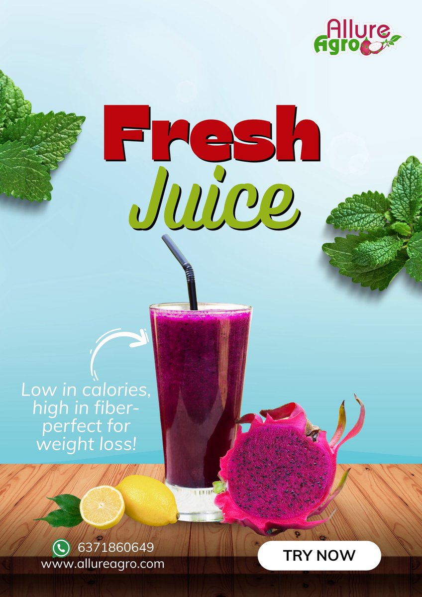 AllureDragon's tweet photo. Dragon fruit can be a helpful addition to a weight loss diet. It is low in calories and packed with fibre, which can promote a feeling of fullness and reduce overall calorie intake. Must try at home. #dragonfruit #dragonfruitodisha #weightlosstips #anticancerous #bestfruit https://t.co/QLVx8f7hEi