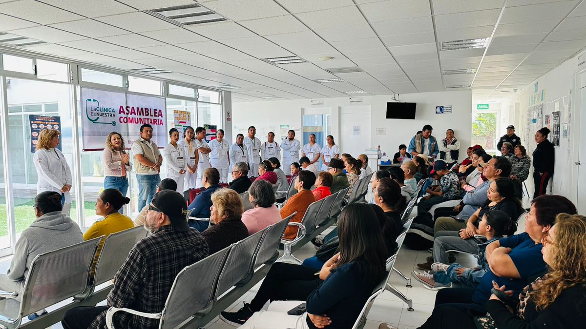 🩺 En las 11 regiones de Bienestar de nuestro estado se están llevando a cabo Asambleas Comunitarias del programa La Clínica es Nuestra.

Este programa tiene como objetivo dignificar los espacios donde miles de poblanas y poblanos reciben atención médica.

#LaClínicaEsNuestra