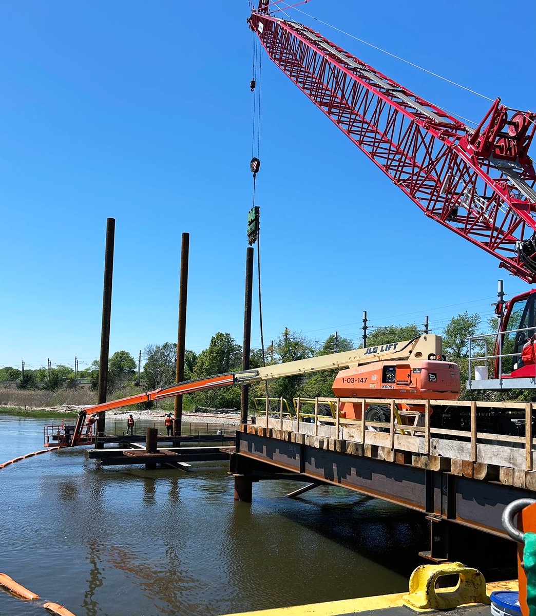 We're moving full speed ahead on major construction for the Connecticut River Bridge Project!

Read more about the progress in our latest newsletter: amtrak.com/content/dam/pr…