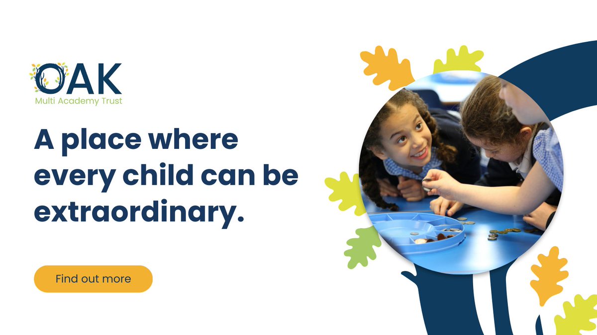 OAK Academies are rooted in their communities, supporting every child to achieve their full potential. Through a knowledge-rich approach, we empower students to apply their learning to real-world situations and be confident in their abilities. #CommunityRoots #ConfidentLearners