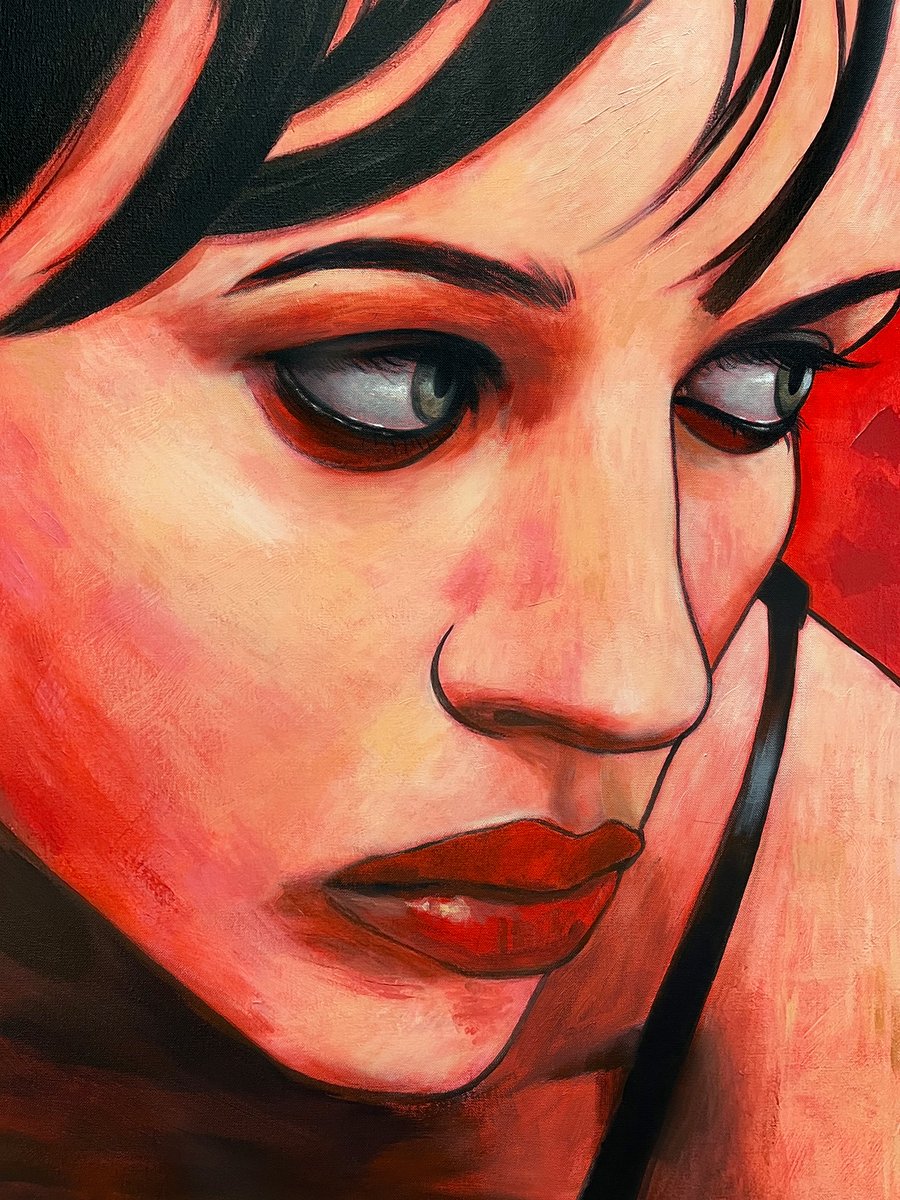 Nova obra. Acrílic sobre tela. 130x100cm. A la venda a la Galería.