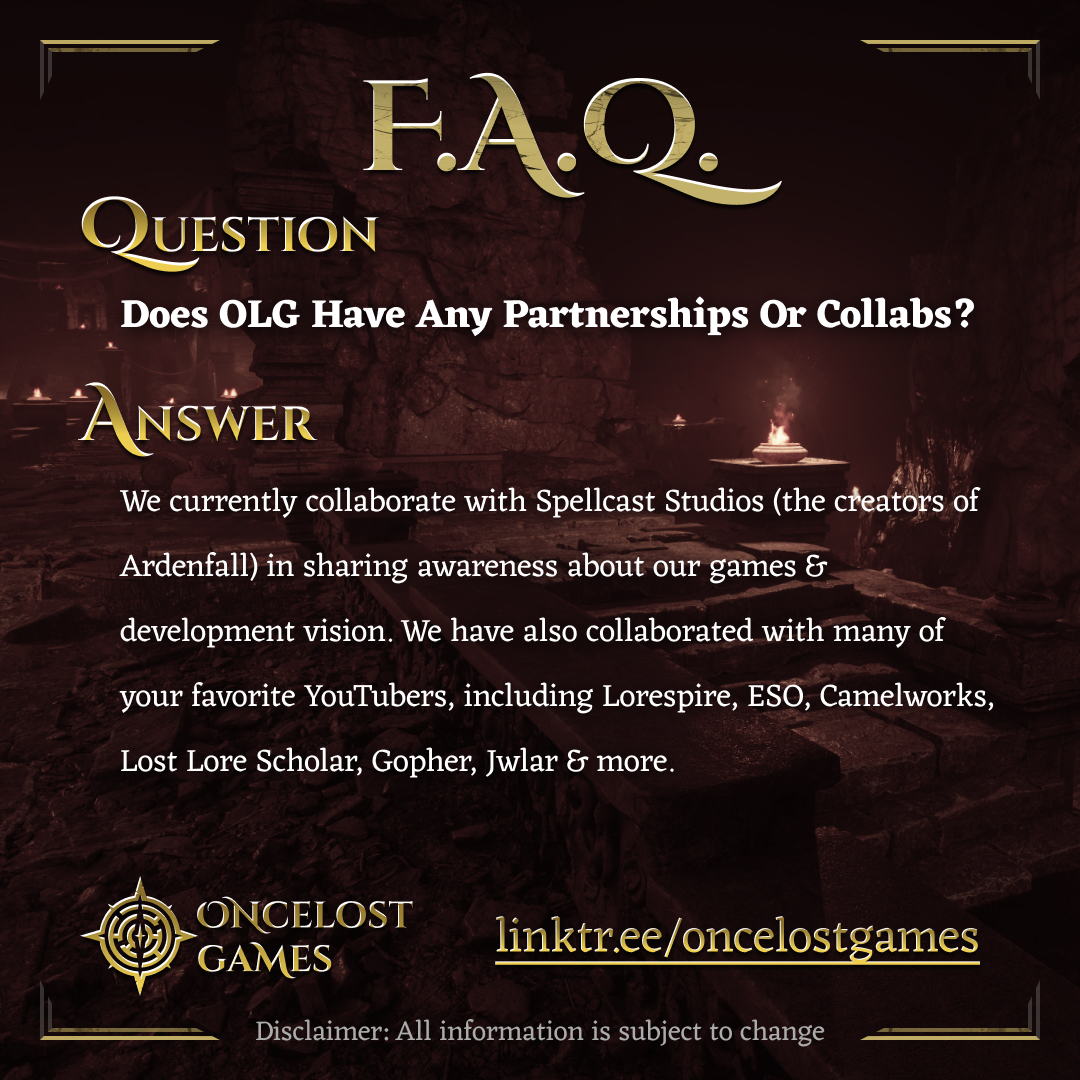 OnceLostGames's tweet image. 📰 Hot off the press, a new batch of FAQ’s ❓
#oncelostgames #thewaywardrealms #rpg #fantasy #faq