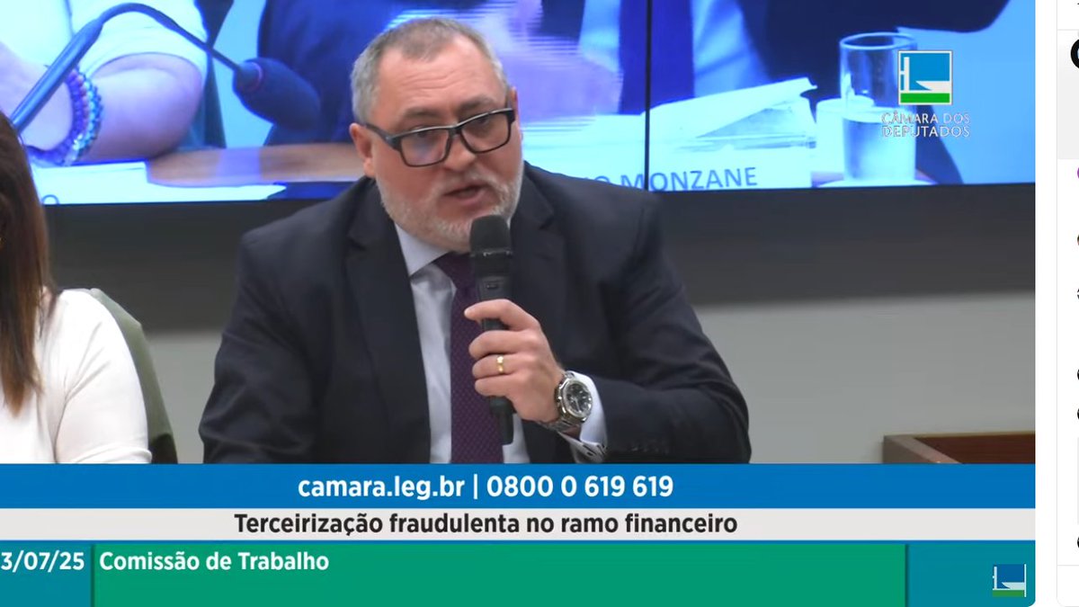 UNI Américas (@uniamericas) on Twitter photo 🇧🇷<a href="/marcio_monzane/">Marcio Monzane 🇧🇷🇨🇴🇺🇾</a> na Comissão de Trabalho - Câmara dos Deputados.
Caso #Santander: terceirização fraudulenta no ramo financeiro.
🔴youtube.com/live/xjo-JEr6D… 🇧🇷<a href="/marcio_monzane/">Marcio Monzane 🇧🇷🇨🇴🇺🇾</a> na Comissão de Trabalho - Câmara dos Deputados.
Caso #Santander: terceirização fraudulenta no ramo financeiro.
🔴youtube.com/live/xjo-JEr6D…