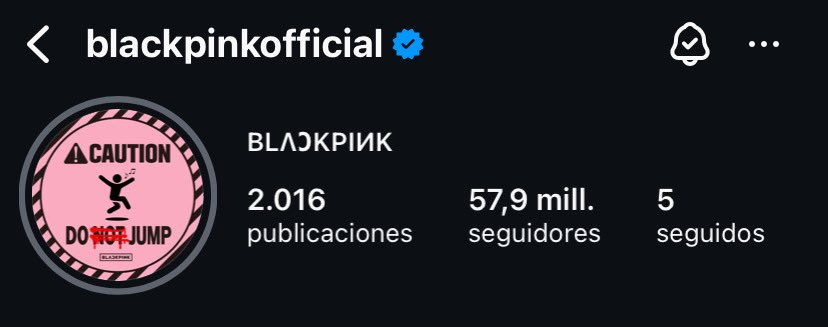 la nueva foto de perfil de BLACKPINK fue actualizada en la misma fecha que pusieron la primera foto

otro dato curioso es que ahora tienen 2,016 publicaciones, el año de debut de blackpink 🥹