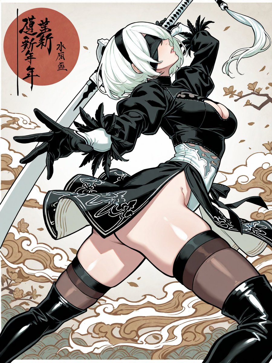 2B x Japan art #NieRAutomata #Wallpaper 

x.com/i/grok/share/w…