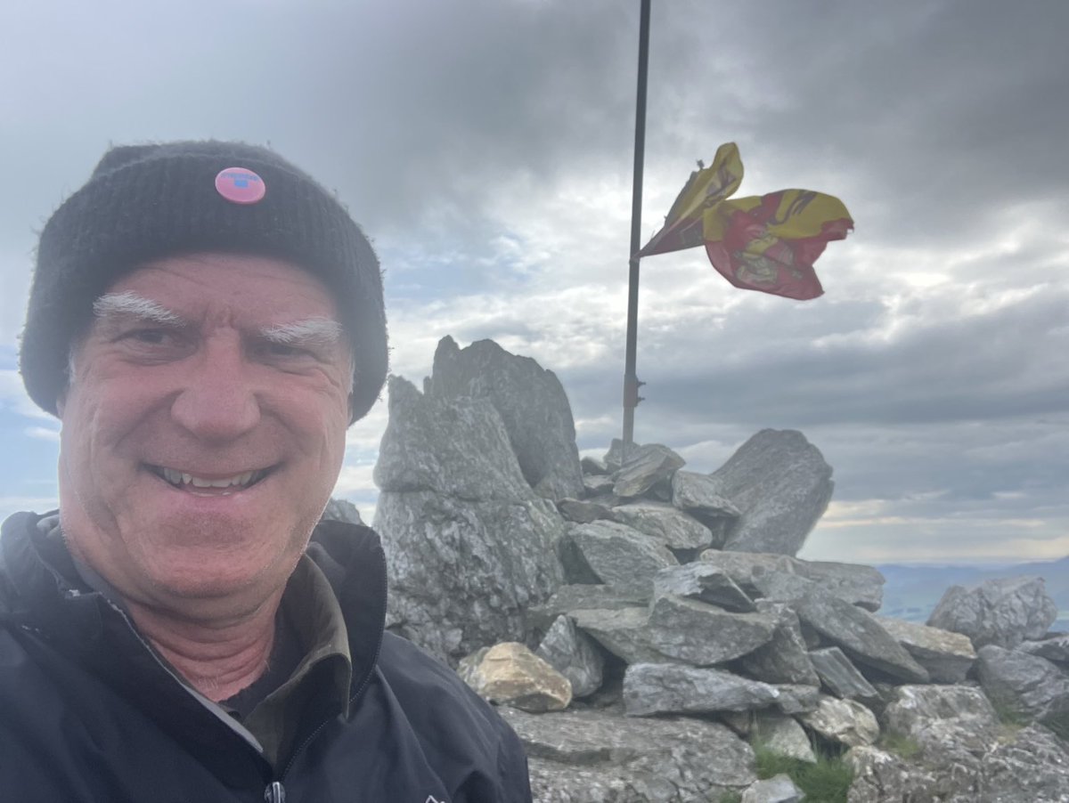 Mynydd Craig Goch 608m pnawn heddiw