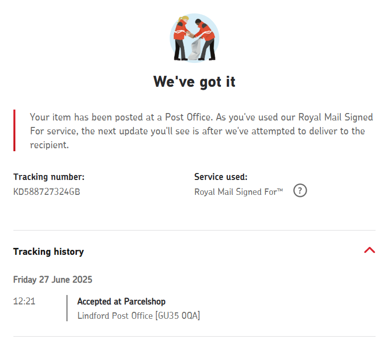 What is the point, <a href="/RoyalMail/">Royal Mail</a>, of my sending a letter 1st class recorded delivery - supposed to be delivered the next working day - if six days later not a damn thing has happened? Just when is someone planning on "attempting" to deliver to the recipient?
