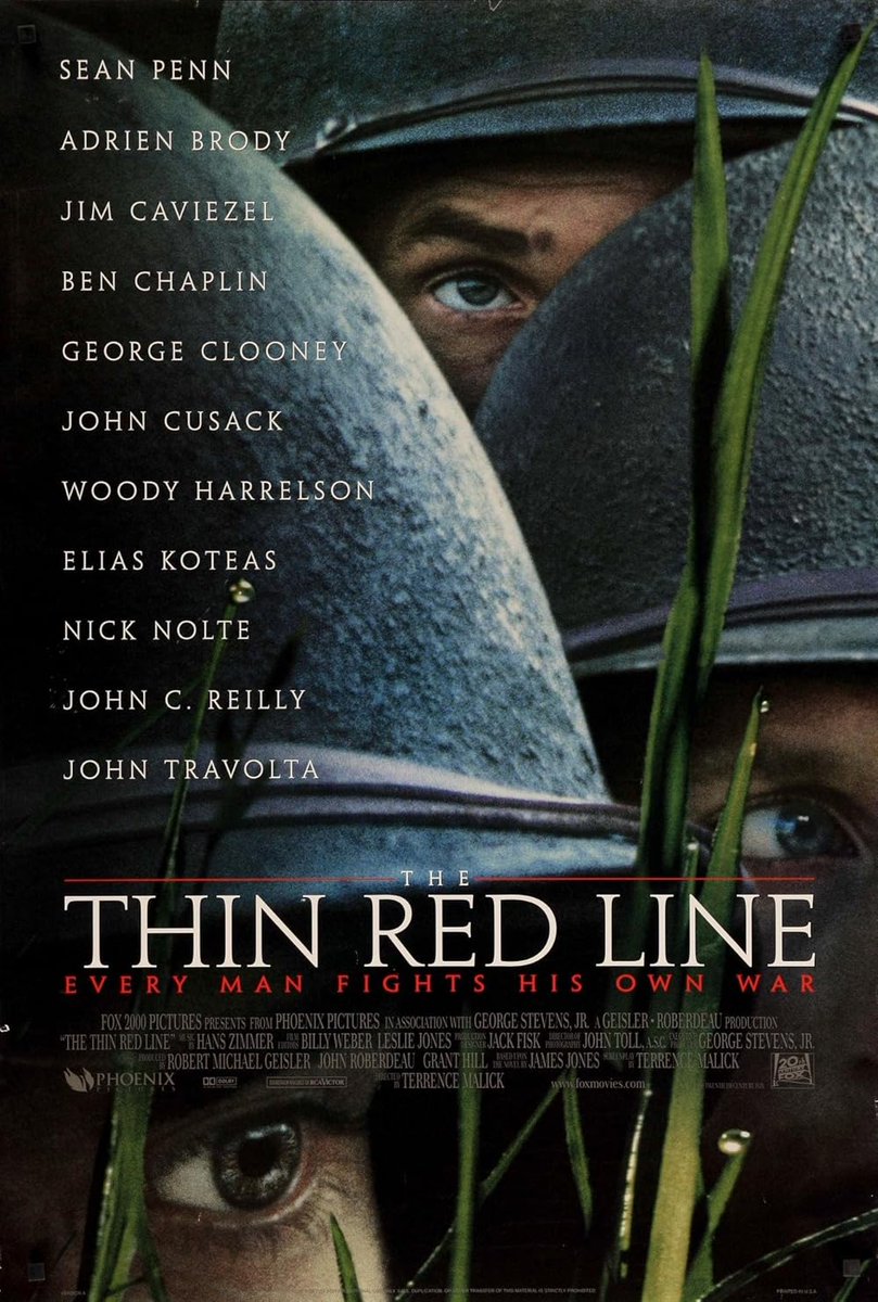 Coming to 4K UHD Soon

Written and Directed by Terrence Malick

Starring Jim Caviezel, Sean Penn and Nick Nolte

The Thin Red Line (1998)