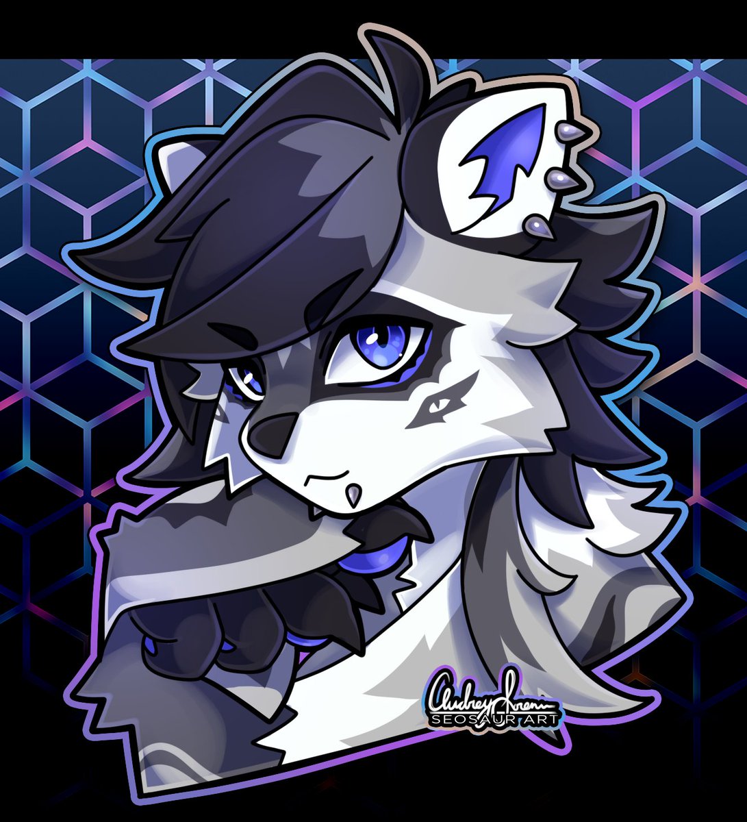 Second Artfight attack of the year (another friendly-fire 🥹), this time for <a href="/roxoah_/">roxo</a> !