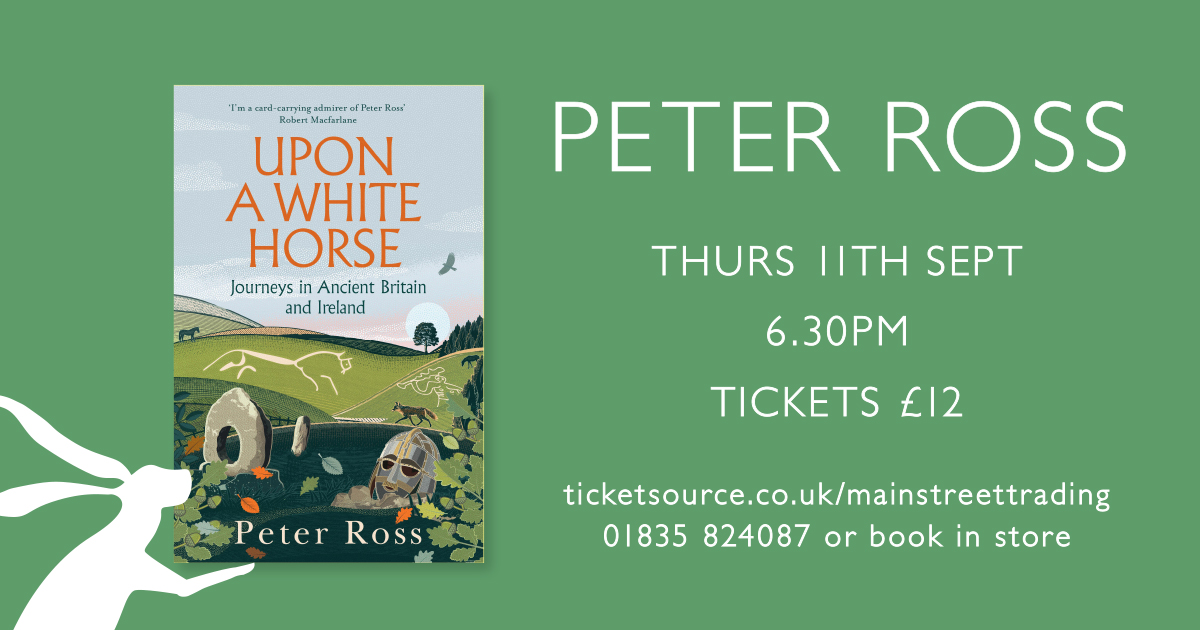 Peter Ross talking about his new book, Upon a White Horse ... - mailchi.mp/mainstreetbook…