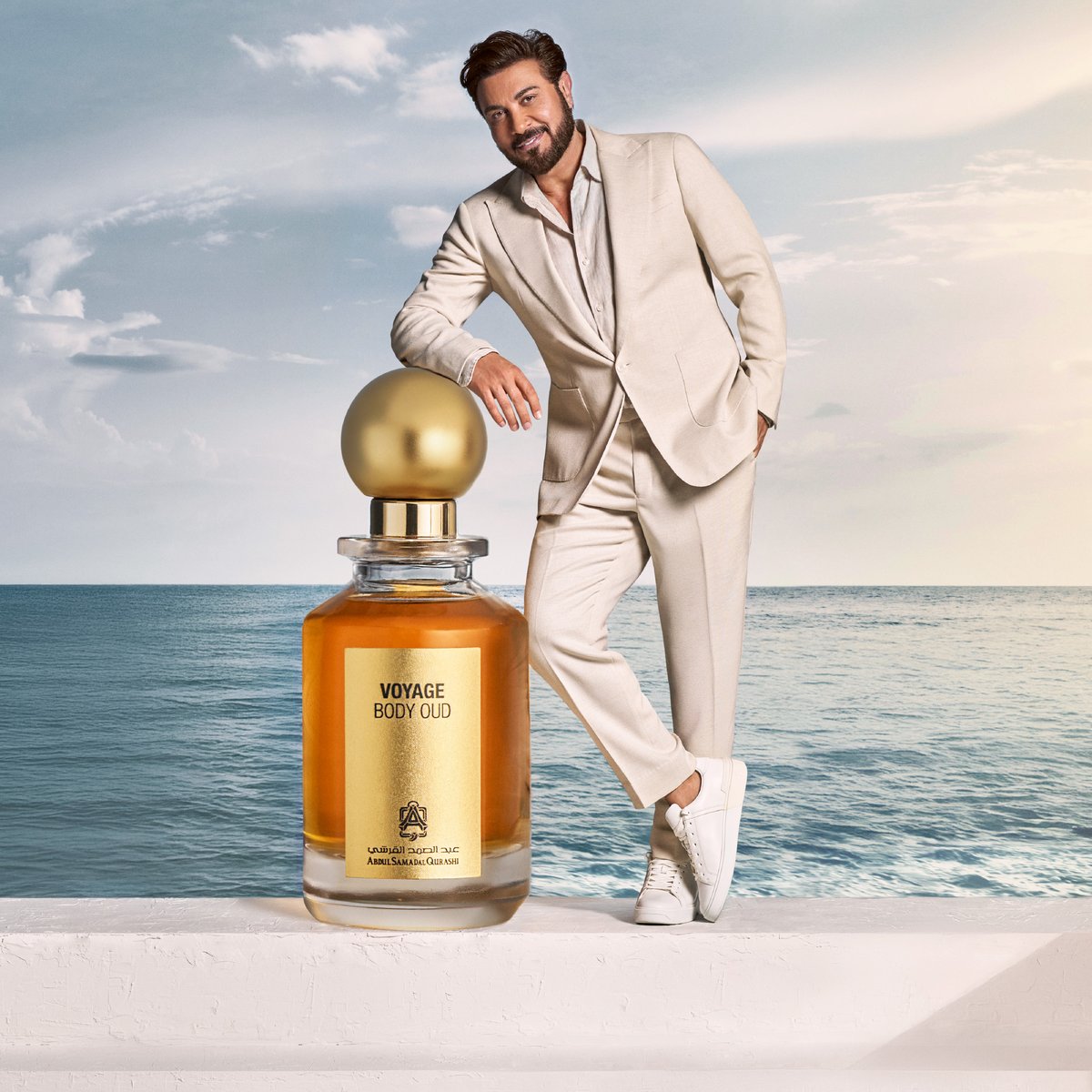 ASQ_Group's tweet image. عطره.. قرارٌ يعكس تميّزه وأناقته.
عطر فوياج الجديد من مجموعة بودي عود.
#AbdulSamadAlQurashi #ASQ #ASQ_Fragrances #BodyOud #BodyOudVoyage
#عبدالصمد_القرشي