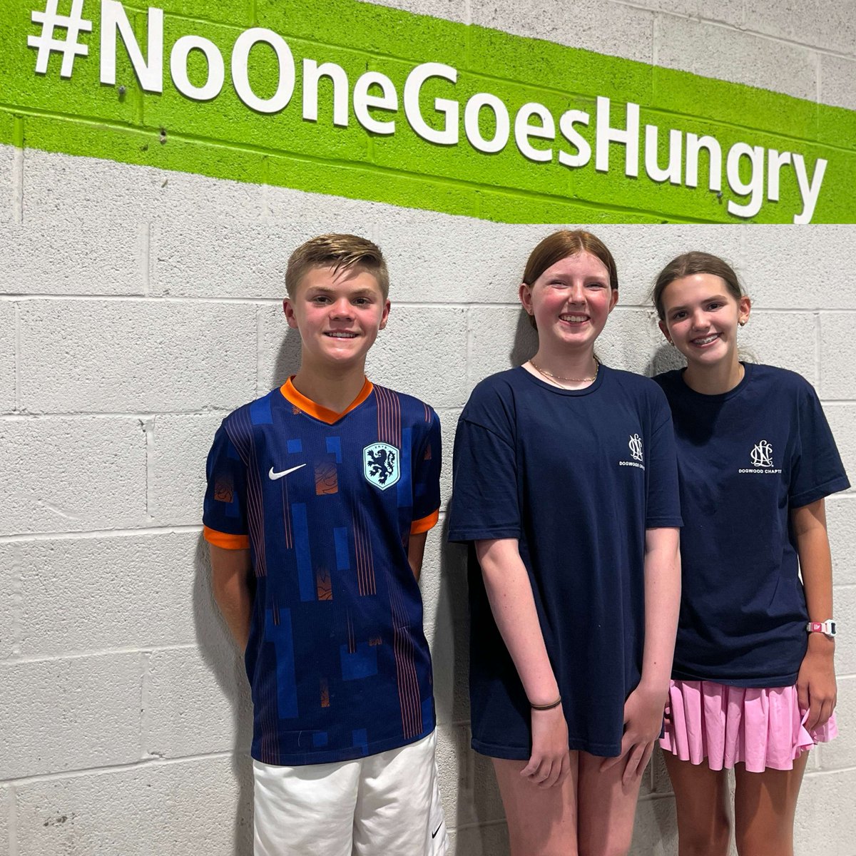 StTimsRaleigh's tweet photo. Even during the summer, our Titans carve out time to volunteer.  Seventh graders Alexander, Evelyn, and Lilly spent time volunteering at the Food Bank of Central and Eastern NC. 🙌

#sts #VolunteerTitans #FoodBankNC #CommunityService #SummerVolunteering #YouthInAction #CentralNC https://t.co/SFQXUWs69F