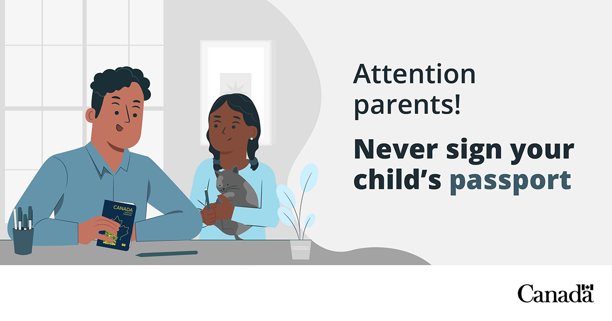 1/ If you’re ever asked to sign your child’s   passport, don’t do it! 🙅‍♀️

Signing your child’s passport will make it invalid, and you will have   to apply for a new one.