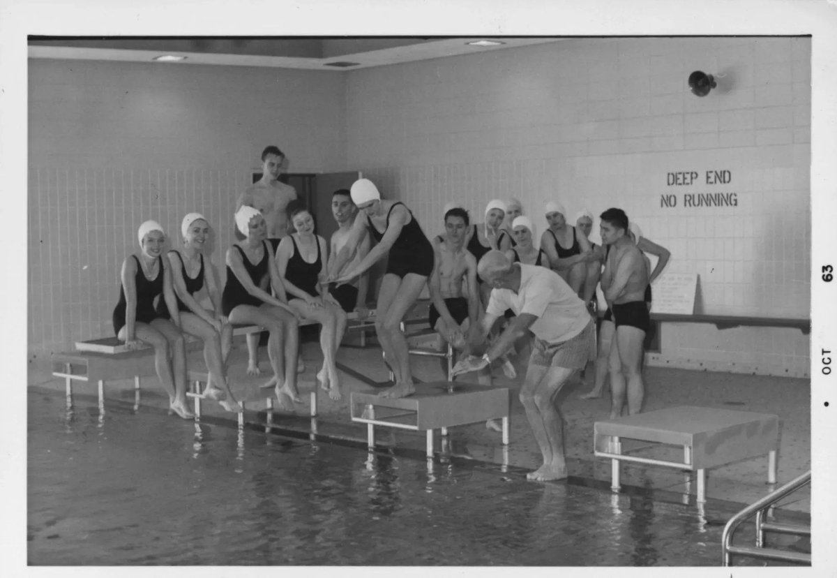Hope you are keeping cool this summer, NEIU! 🏊
#ThrowbackThursday Photo: NEIU students taking swimming lessons, 1963