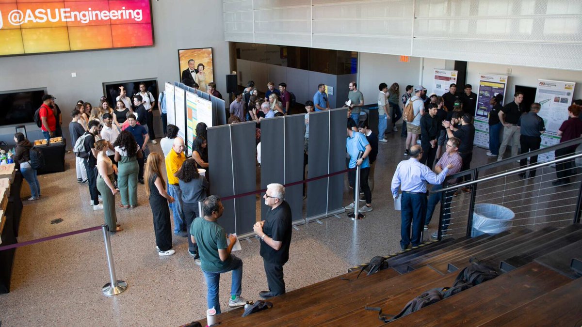 SSEBEatASU's tweet image. The @SSEBEatASU capstone showcase spotlighted 15 @ASUEngineering senior teams mastering real-world #engineering challenges! ow.ly/TmIN50Wk6n3 ๐๏ธ ๐ฐ๐ #students #EngineeringEducation #CareerReadiness #ASUEngineering #Capstone2025 #CivilEngineering #EnvironmentalEngineering