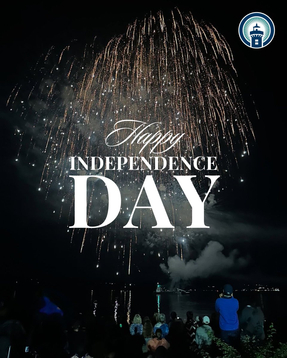Happy Independence Day! A reminder that City Hall and Rosehill Community Center will be closed today.