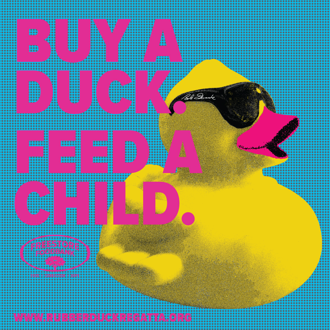 FreestoreFB's tweet image. It's Duck Season and you know what that means! Now is a great time to Buy a Duck, Feed a Child and win great prizes! This year you can win $10,000 or groceries for a year or gas for a year plus more great prizes!
Just go to RubberDuckRegatta.org to claim your Duck!
