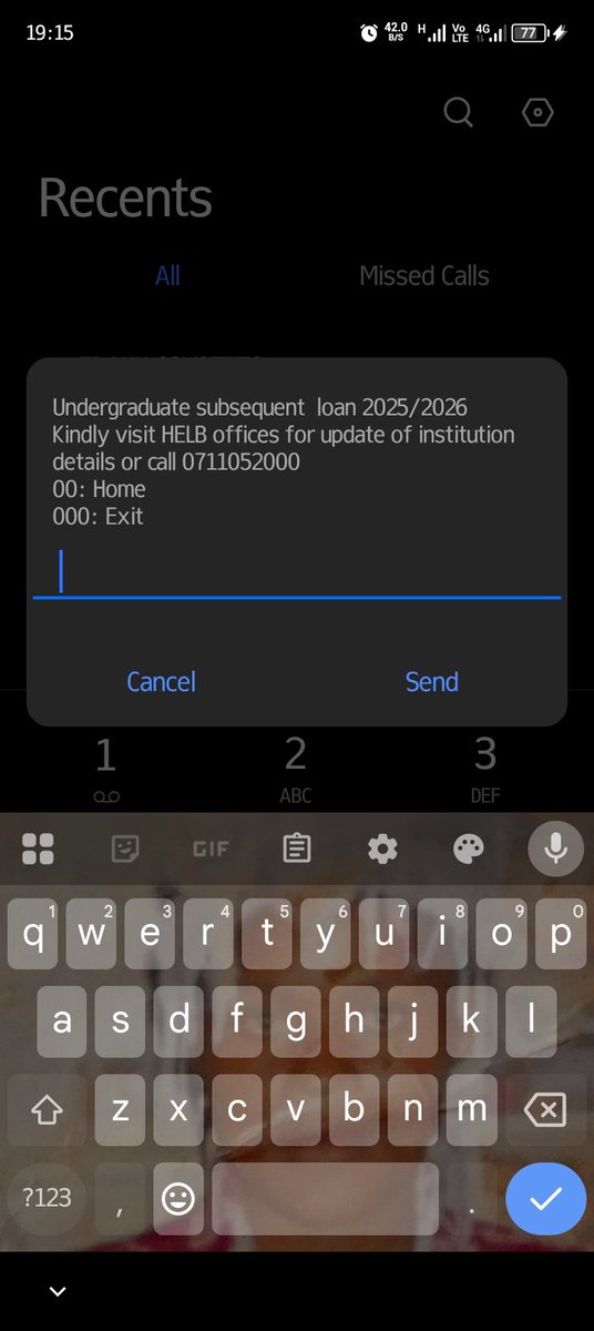 aiko_sammy's tweet photo. @HELBpage @GeoffreyMonari @CollinsWenje Wakuu helb yangu inaniambia niupdate institution na nikiupdate inakataa https://t.co/HudqicN3du