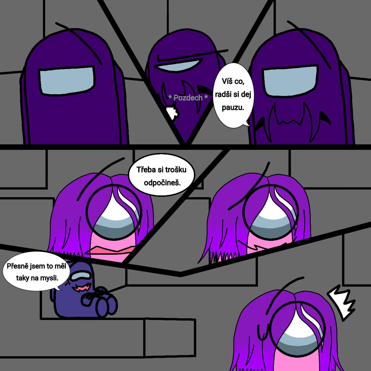 KSoukalova46036's tweet photo. Comic
Episode 3/?
Emma oc × Indigo
Page 2/38
English × Czech
#rodamrix #rodamrixart #AmongUs #amongusOC #AmongUs募集 #amongusrodamrix #oc #emma #emmaoc #art #comic #amonguscomic #amongusemma #rodamrixcomic #impostor #amongusinpostor #Indigo #darkslateblue https://t.co/iHPRbDb7EN