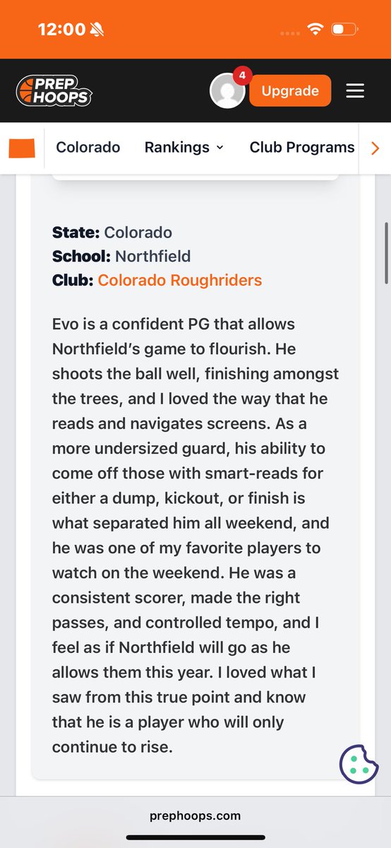 Evo Montoya (@evo_mont) on Twitter photo Thanks so much for the write up <a href="/DuvalierJohnson/">Duvalier Johnson</a> ! Had a fun weekend competing against the best players and teams in the region at <a href="/ColoradoLive_SS/">COLORADO LIVE Scholastic Showcase</a>
<a href="/cultureordie/">Nick Graham</a>
<a href="/CoachDre___/">Coach Dre</a> <a href="/Sparks0005/">Mc</a> <a href="/TreOneal/">T.O</a> <a href="/KevinMoses38/">Kevin Moses LLC</a> <a href="/PrepHoopsCO/">Prep Hoops Colorado</a> <a href="/MileHighHoops__/">Mile High Hoops</a> Thanks so much for the write up <a href="/DuvalierJohnson/">Duvalier Johnson</a> ! Had a fun weekend competing against the best players and teams in the region at <a href="/ColoradoLive_SS/">COLORADO LIVE Scholastic Showcase</a>
<a href="/cultureordie/">Nick Graham</a>
<a href="/CoachDre___/">Coach Dre</a> <a href="/Sparks0005/">Mc</a> <a href="/TreOneal/">T.O</a> <a href="/KevinMoses38/">Kevin Moses LLC</a> <a href="/PrepHoopsCO/">Prep Hoops Colorado</a> <a href="/MileHighHoops__/">Mile High Hoops</a>