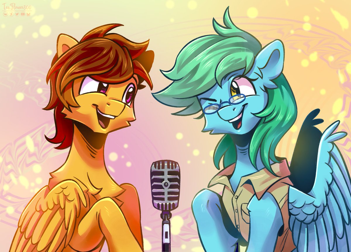 teaflower300's tweet image. Comm for Equestrian Echoes