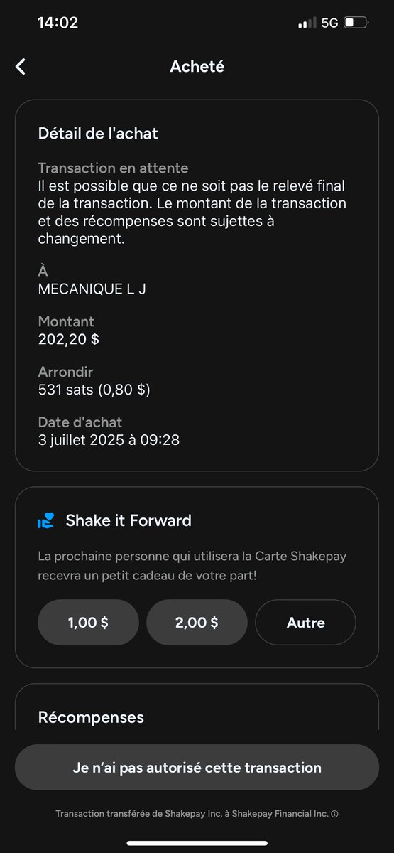 BTCLudo's tweet photo. @shakepay @ludazz 
#shakepaid https://t.co/A64PEccyfS