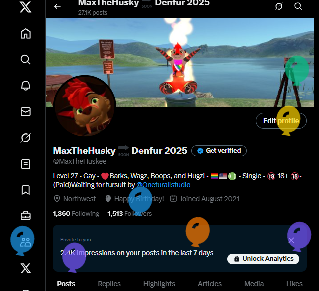 MaxTheHusky tweet media
