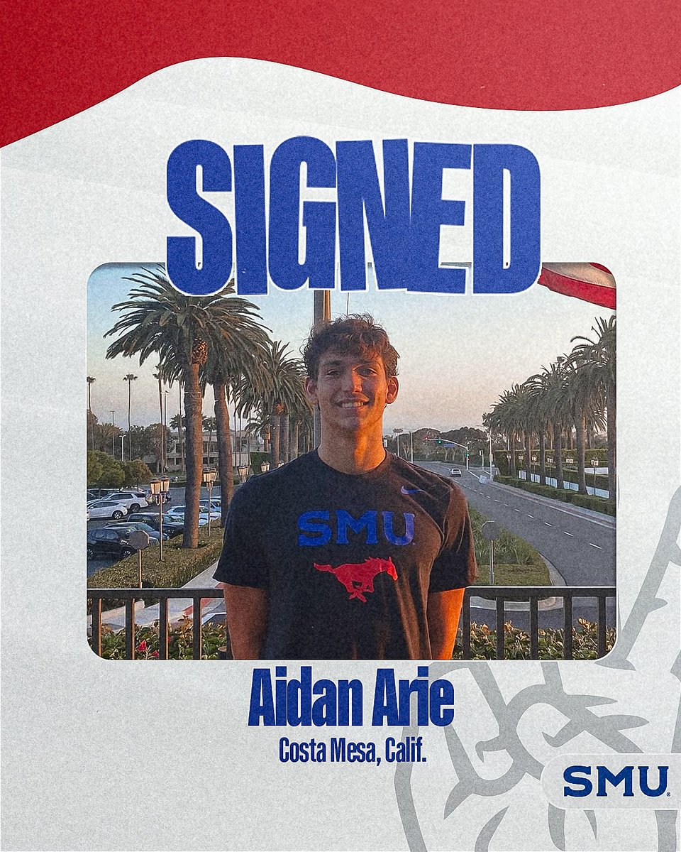 SMUSwimDiveM's tweet image. 𝓢𝓲𝓰𝓷𝓮𝓭 🖋️

Welcome to SMU Aidan!