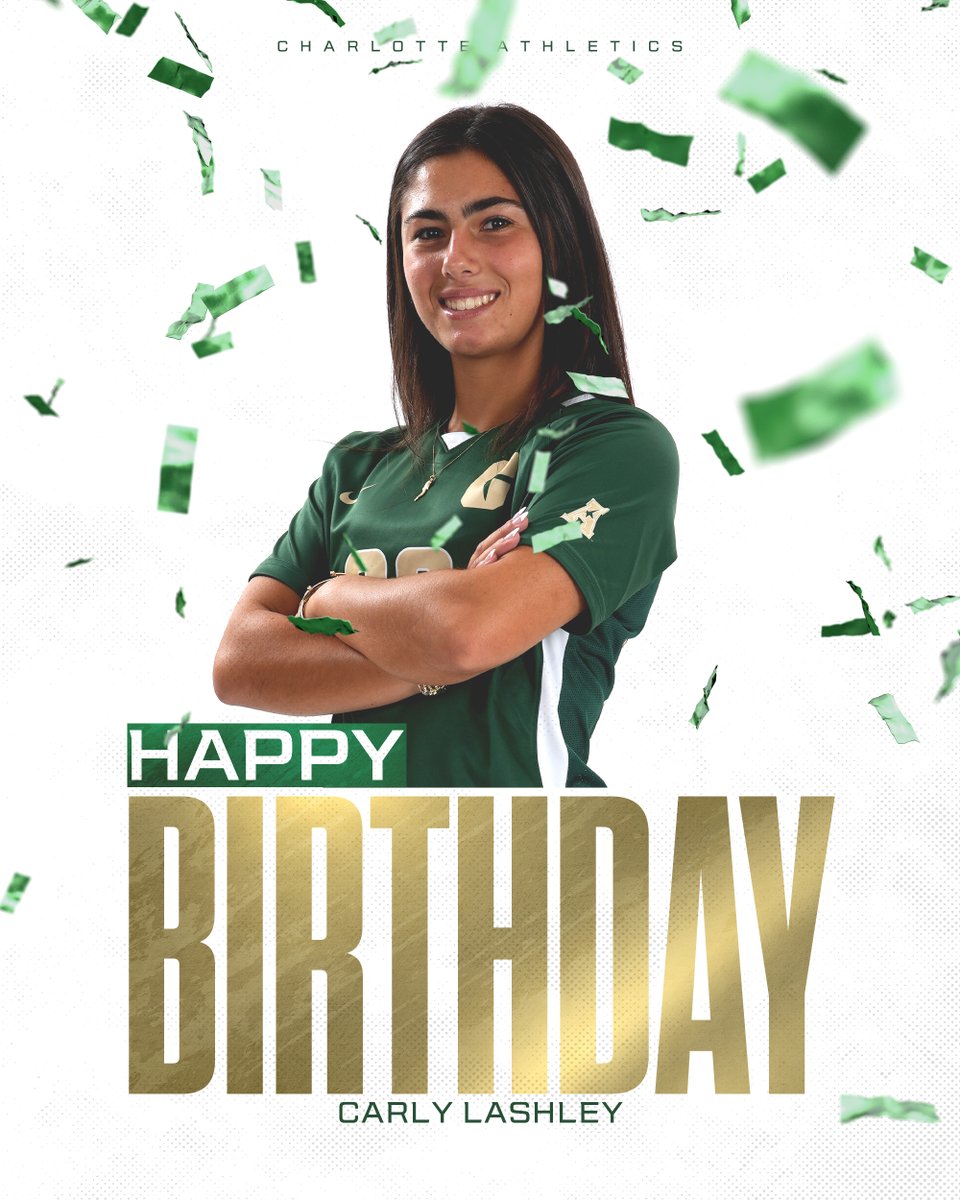 CharlotteWSoc's tweet image. Help us wish a ๐ป๐ถ๐
๐
๐ ๐ต๐พ๐๐๐ฝ๐น๐ถ๐ to Carly!
#GoldStandardโ๏ธ