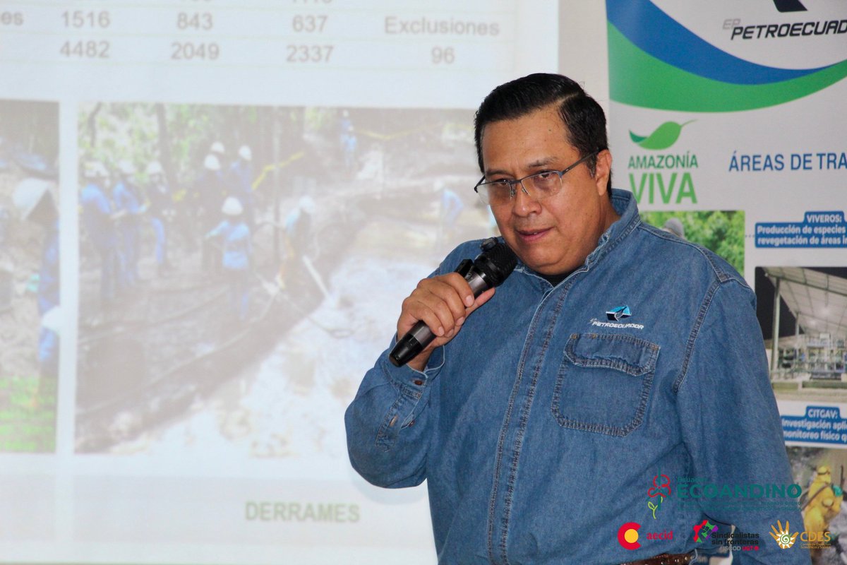 cdes_derechos's tweet photo. 👥Continúan las jornadas con las organizaciones participantes del III #EncuentroEcoAndino.

Representantes de Amazonía Viva comparten desafíos para cumplir su objetivo de eliminar las fuentes de contaminación y remediar el suelo contaminado en áreas operativas de @EPPetroecuador https://t.co/FeTEPLb6Lt