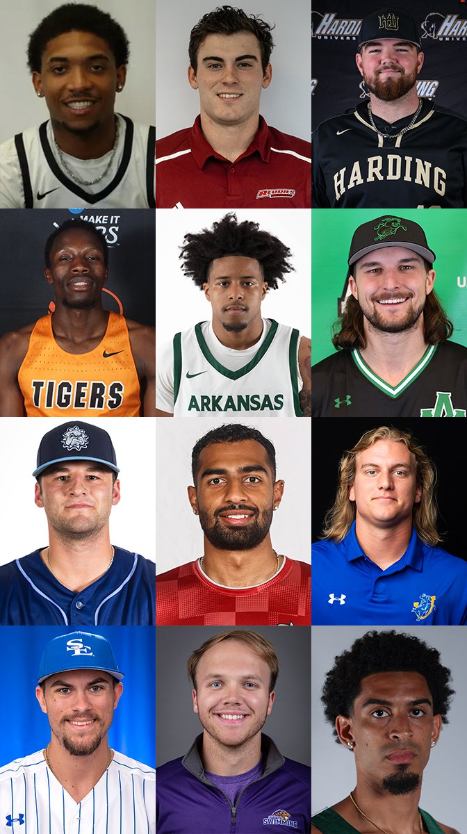 GACAthletics's tweet image. Meet the finalists for #theGAC 2025 Male Athlete of the Year! Winner to be announced on Mid July