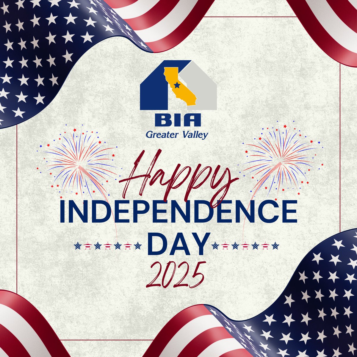 Wishing all of our valued members a safe and happy Independence Day! 

In observance of the holiday, our office will be closed on Friday, July 4th. 

#BIAGV #BIA #CBIA #housingforall