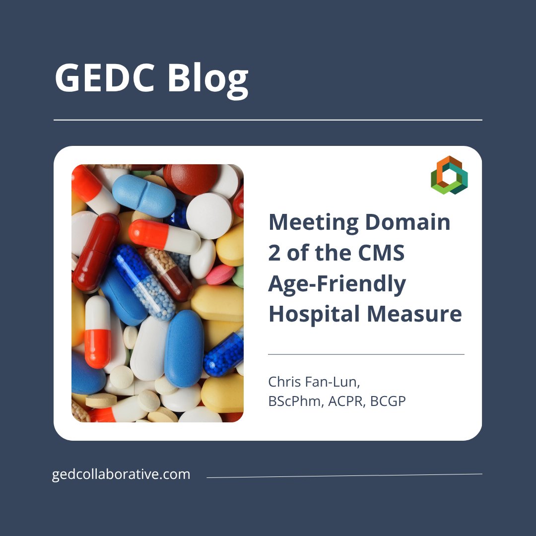 theGEDC's tweet image. EDs that review potentially inappropriate medications (PIMs) are poised to meet the CMS Age-Friendly Hospital Measure's Responsible Medication Management Domain. In our blog, we've listed PIMs that are frequently seen in the ED and offer interventions: hubs.li/Q03vmDgk0