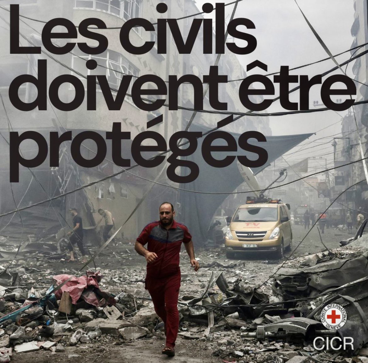 Plus de 120 conflits armés font rage dans le monde et des millions de civils en subissent les conséquences humanitaires.

Respecter les règles de la guerre n'est pas une option : c'est une obligation pour toutes les parties aux conflits armés.

#CICR #CroixRouge #DIH