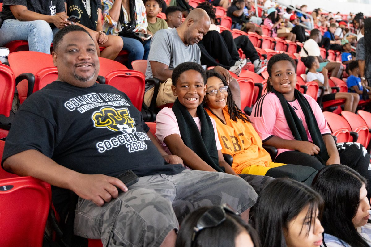 ATLParksandRec's tweet image. This past Sunday & Tuesday, our Camp Best Friend campers had the unforgettable experience of attending the FIFA Club World Cup matches at Mercedes‑Benz Stadium.
Huge thanks to @CityofAtlanta Mayor Dickens, @FIFACWC, Showcase Atlanta, and @MARTAtransit for making this possible!
