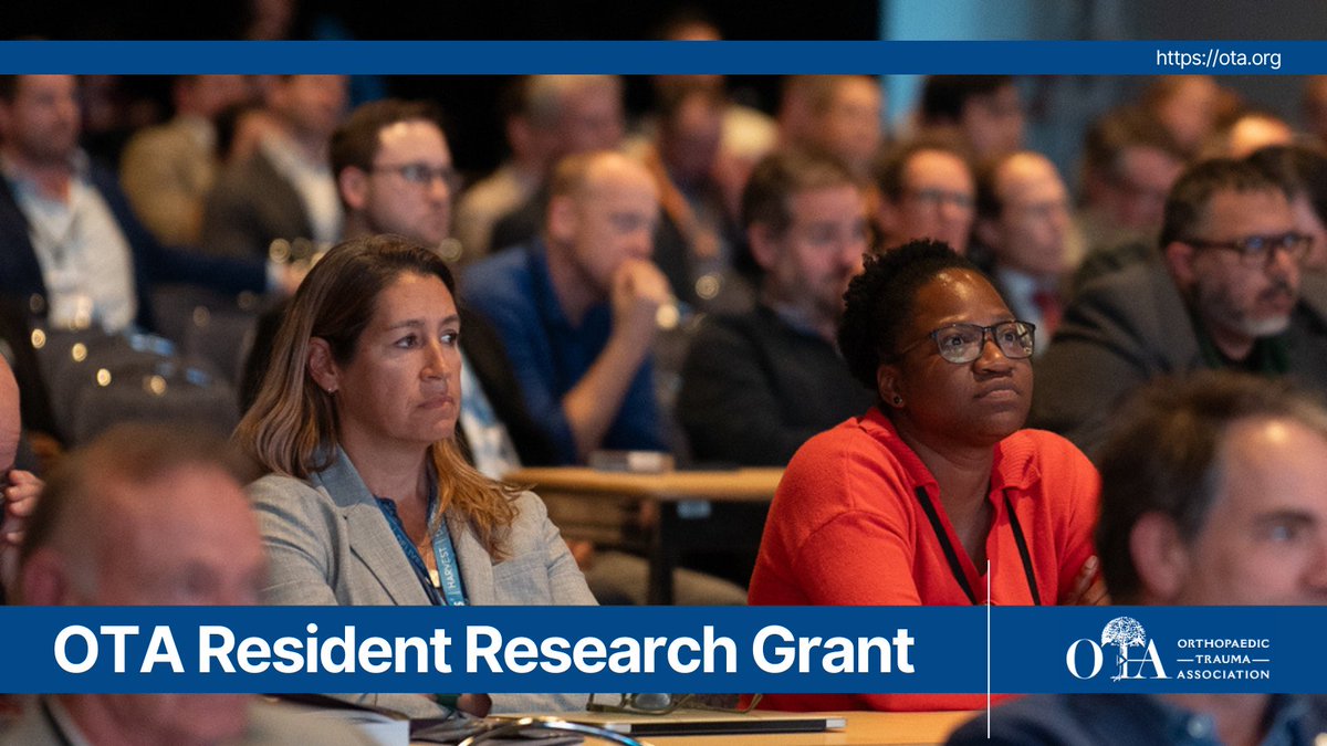 otatrauma's tweet image. Grant applications close July 15. Review objectives, eligibility, and applications for all grants at bit.ly/3UPX0HY