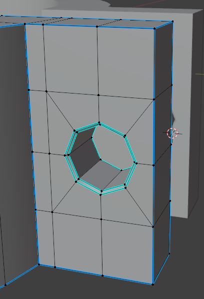 henningsanden's tweet image. How would you optimize the topo for a shape like this for games? Assuming the shape is final